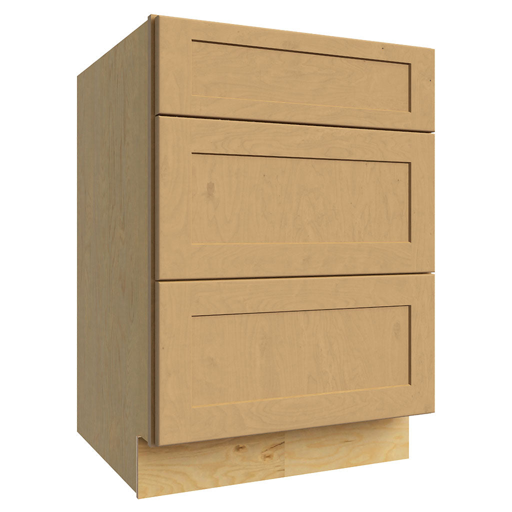 DB24 ( 3 DRAWER BASE - 24"W X 34-1/2"H X 24"D )