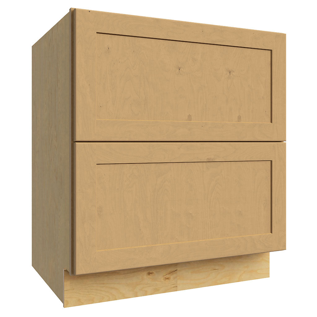 DB30-2 ( 2 DRAWER BASE - 30"W X 34-1/2"H X 24"D )