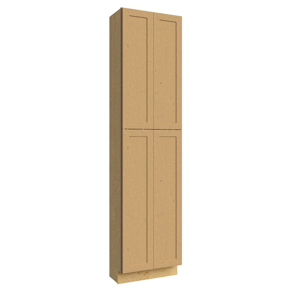 TP241296 ( TALL PANTRY - 24"W X 96"H X 12"D ) - Galaxy Timber