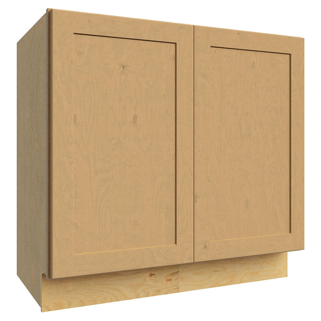 VB36FD ( FULL HEIGHT DOOR VANITY BASE - 36"W X 34-1/2"H X 21"D )