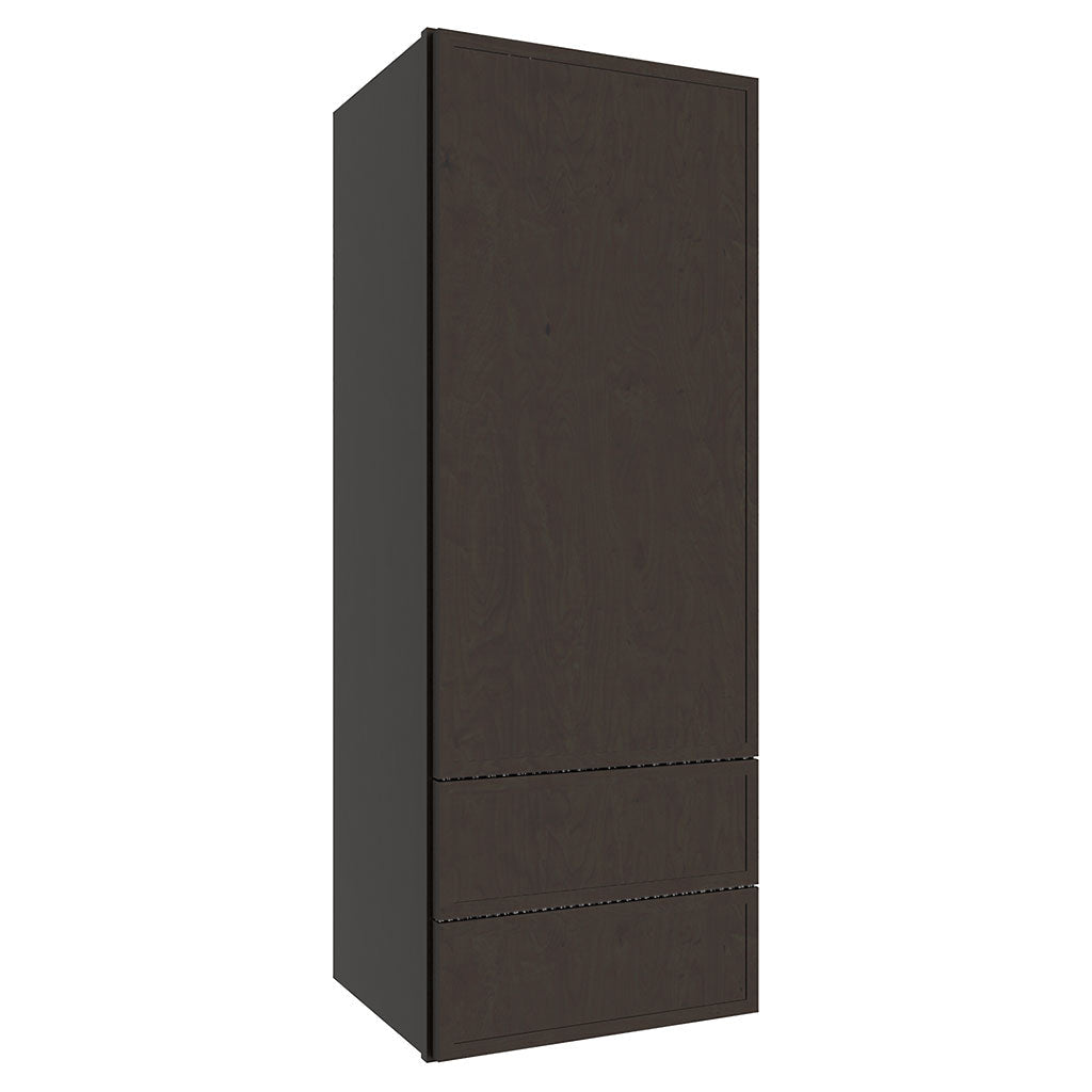 WD1848 ( WALL WITH DRAWERS - 18"W X 48"H X 15"D )