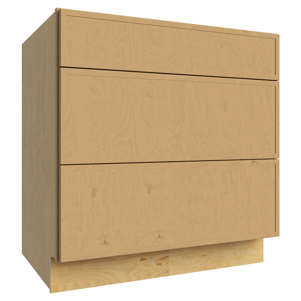 DB33 ( 3 DRAWER BASE - 33"W X 34-1/2"H X 24"D )