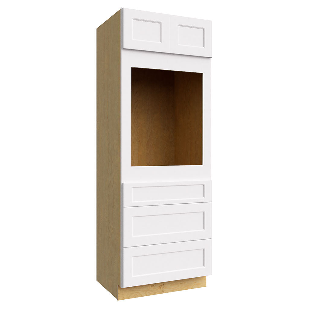 OC3384S ( OVEN CABINET SINGLE WITH 3 DRAWERS - 33"W X 84"H X 24"D )