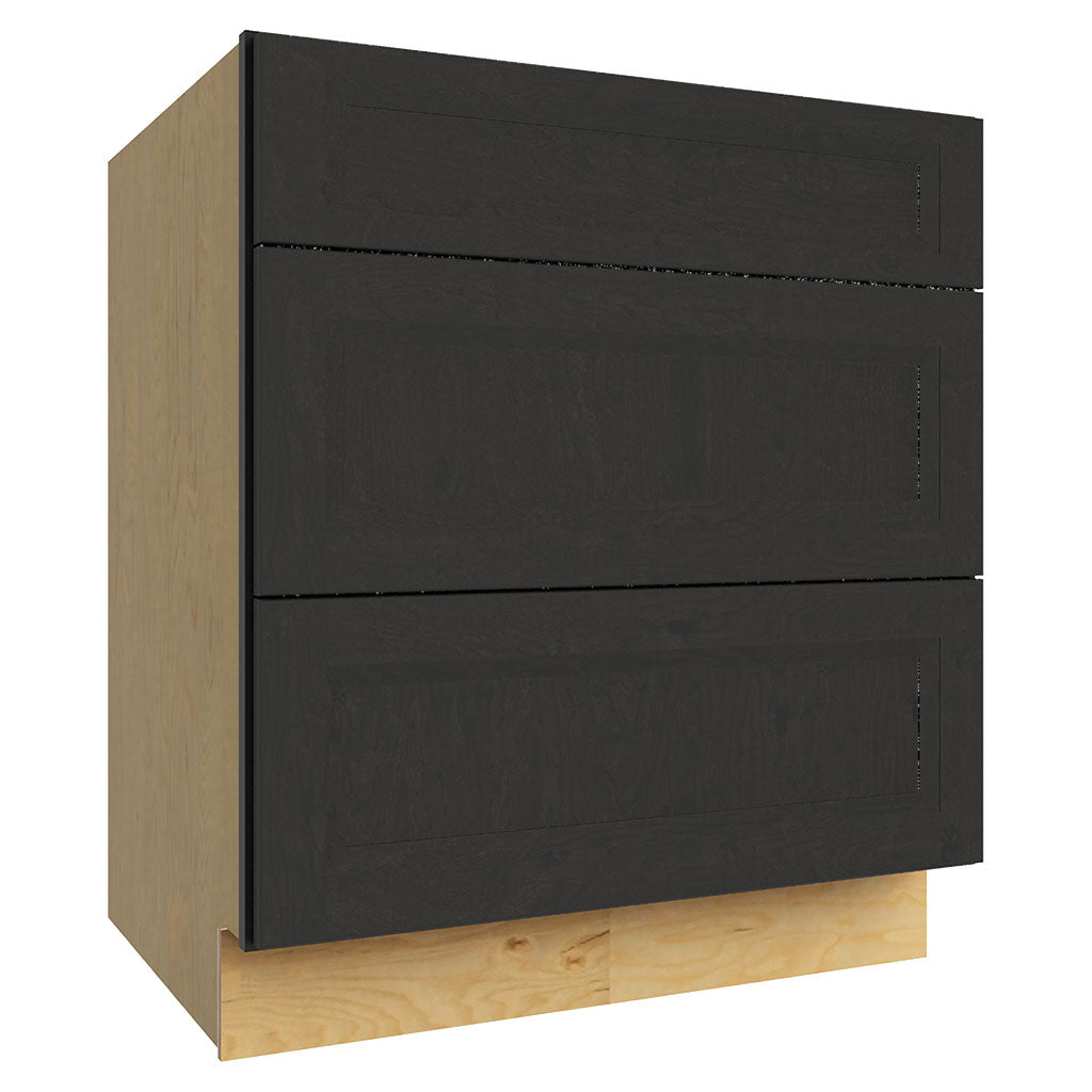 DB30 ( 3 DRAWER BASE - 30"W X 34-1/2"H X 24"D )