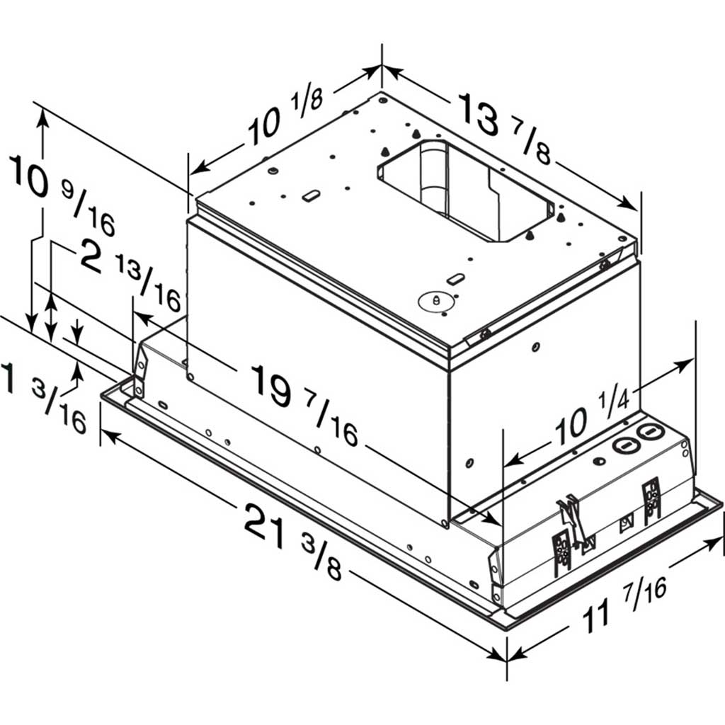 600 CFM STAINLESS VENTILATOR