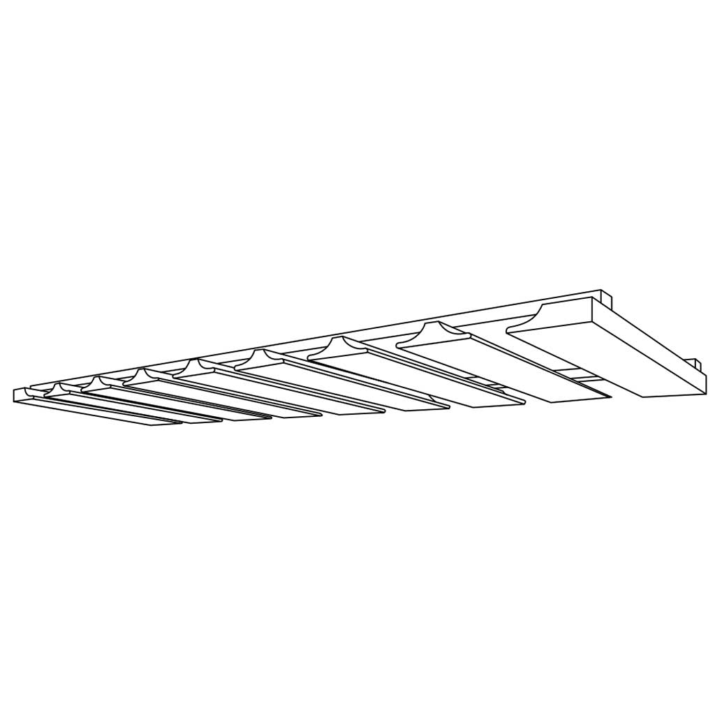 STEMWARE 36 ( STEMWARE RACK - 36"W X 1"H X 12"D )