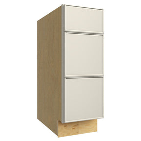 DB12 ( 3 DRAWER BASE - 12"W X 34-1/2"H X 24"D ) - Echo Dove
