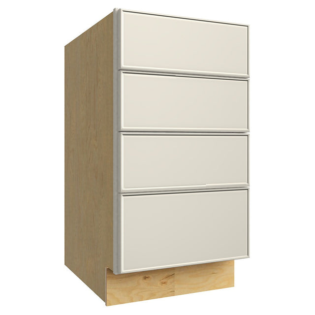 DB18-4 ( 4 DRAWER BASE - 18"W X 34-1/2"H X 24"D ) - Echo Dove
