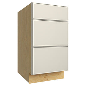DB18 ( 3 DRAWER BASE - 18"W X 34-1/2"H X 24"D ) - Echo Dove