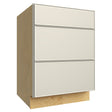 DB24 ( 3 DRAWER BASE - 24"W X 34-1/2"H X 24"D ) - Echo Dove
