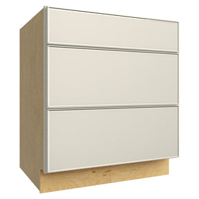 DB30 ( 3 DRAWER BASE - 30"W X 34-1/2"H X 24"D ) - Echo Dove