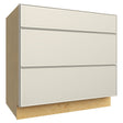 DB36 ( 3 DRAWER BASE - 36"W X 34-1/2"H X 24"D ) - Echo Dove
