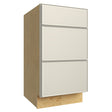 VDB18-34 ( VANITY DRAWER BASE - 18"W X 34-1/2"H X 21"D ) - Echo Dove