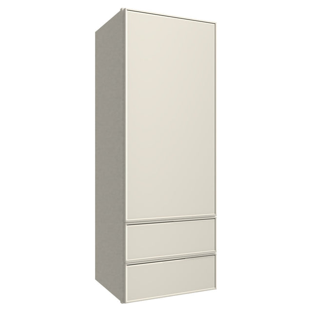 WD1848 ( WALL WITH DRAWERS - 18"W X 48"H X 15"D ) - Echo Dove