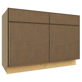 B48 ( BASE - 48"W X 34-1/2"H X 24"D ) - Echo Mocha