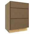 DB24 ( 3 DRAWER BASE - 24"W X 34-1/2"H X 24"D ) - Echo Mocha