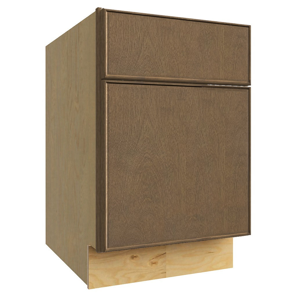 FD18 ( FILE DRAWER BASE - 18"W X 28-1/2"H X 21"D ) - Echo Mocha