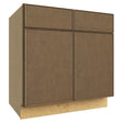 SB33 ( SINK BASE - 33"W X 34-1/2"H X 24"D ) - Echo Mocha
