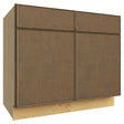 SB39 ( SINK BASE - 39"W X 34-1/2"H X 24"D ) - Echo Mocha