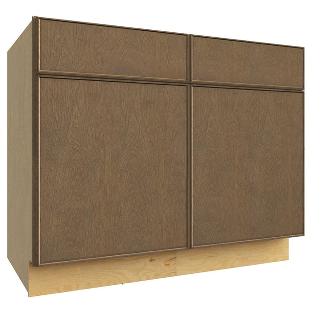 SB42 ( SINK BASE - 42"W X 34-1/2"H X 24"D ) - Echo Mocha