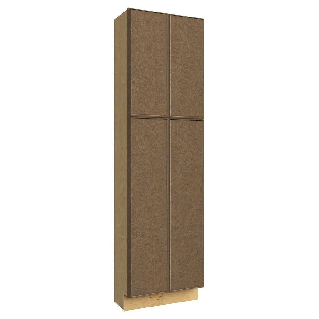 TP241284 ( TALL PANTRY - 24"W X 84"H X 12"D ) - Echo Mocha