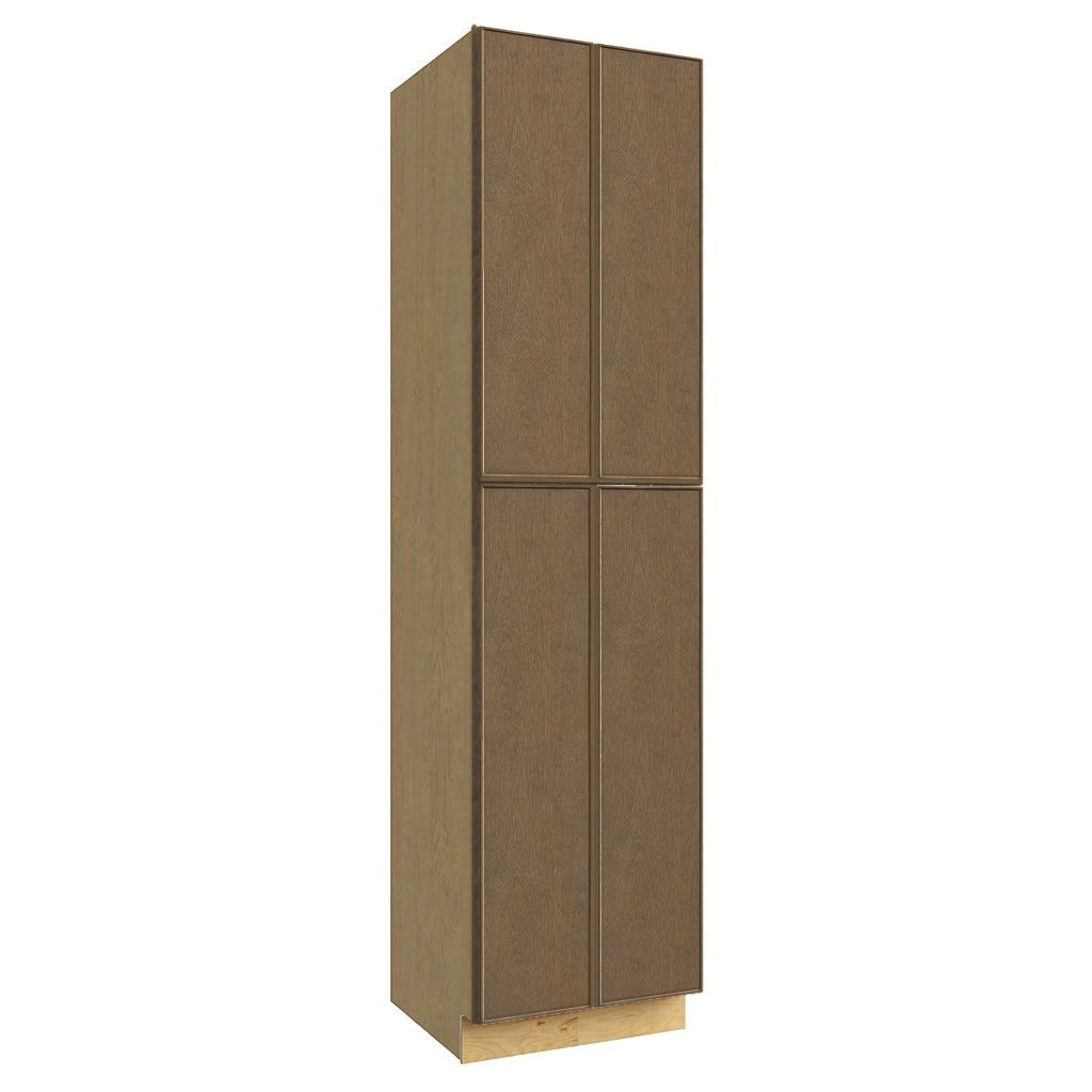 TP242496 ( TALL PANTRY - 24"W X 96"H X 24"D ) - Echo Mocha