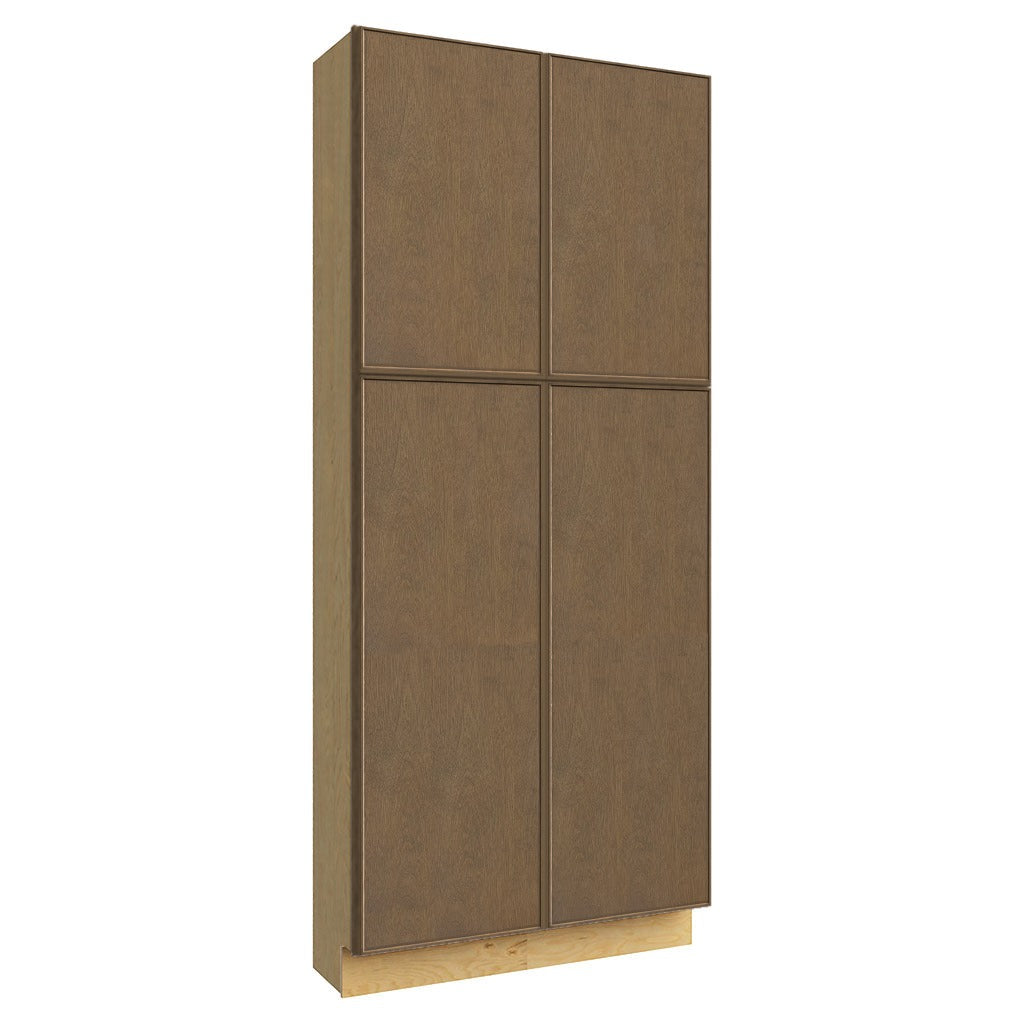 TP361284 ( TALL PANTRY - 36"W X 84"H X 12"D ) - Echo Mocha
