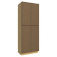 TP362496 ( TALL PANTRY - 36"W X 96"H X 24"D ) - Echo Mocha