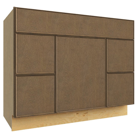 VSD42 ( VANITY SINK & DRAWER COMBO - 42"W X 34-1/2"H X 21"D ) - Echo Mocha