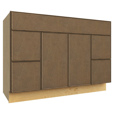 VSD48 ( VANITY SINK & DRAWER COMBO - 48"W X 34-1/2"H X 21"D ) - Echo Mocha