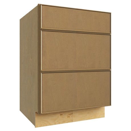 DB24 ( 3 DRAWER BASE - 24"W X 34-1/2"H X 24"D ) - Echo Timber