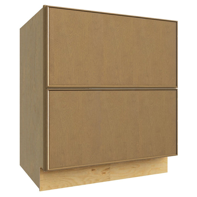 DB30-2 ( 2 DRAWER BASE - 30"W X 34-1/2"H X 24"D ) - Echo Timber