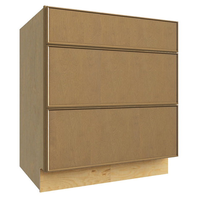 DB30 ( 3 DRAWER BASE - 30"W X 34-1/2"H X 24"D ) - Echo Timber