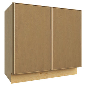 VB36FD ( FULL HEIGHT DOOR VANITY BASE - 36"W X 34-1/2"H X 21"D ) - Echo Timber