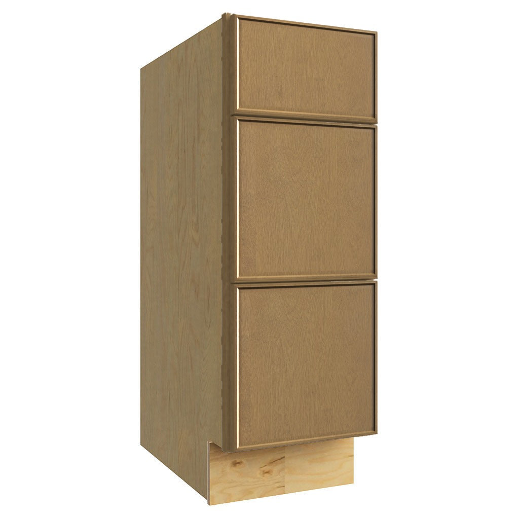 VDB12-34 ( VANITY DRAWER BASE - 12"W X 34-1/2"H X 21"D ) - Echo Timber