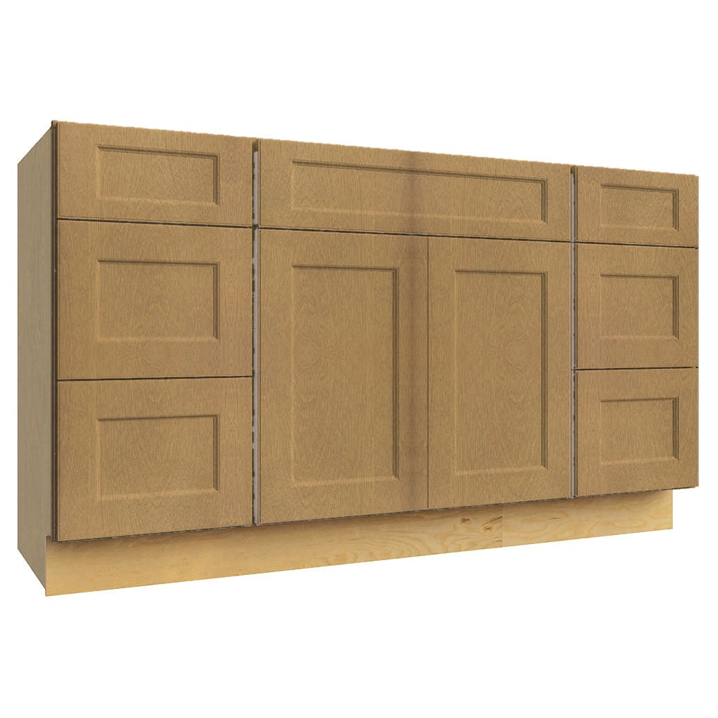 Fabuwood Fusion Timber VSD60SINGLE Vanity