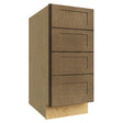 Fabuwood Galaxy Mocha DB15-4 Base Cabinet