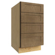 Fabuwood Galaxy Mocha DB18-4 Base Cabinet