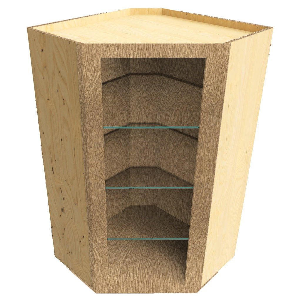 Fabuwood Galaxy Mocha NDWDC2442 Specialty Wall Cabinet