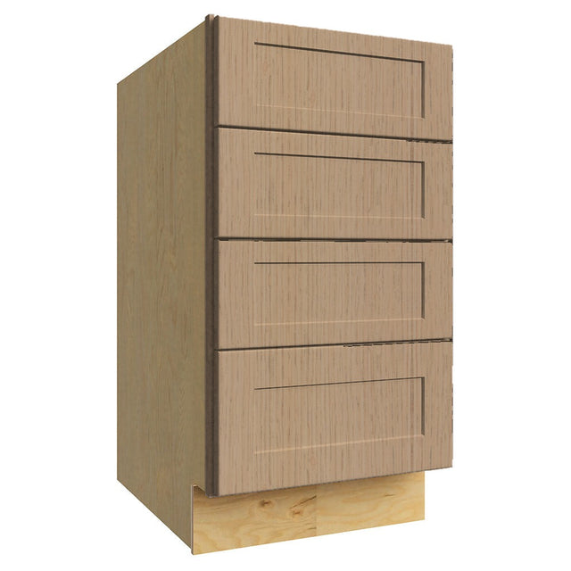 Fabuwood Galaxy Natural Oak DB18-4 Base Cabinet