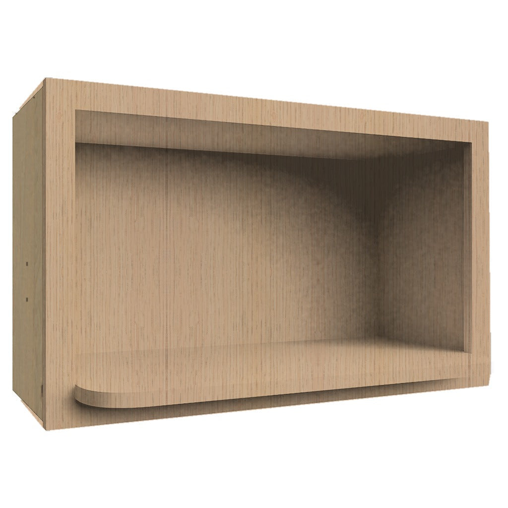 Fabuwood Galaxy Natural Oak MW3018 Microwave Wall Cabinet
