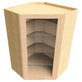 Fabuwood Galaxy Natural Oak NDWDC2436 Specialty Wall Cabinet