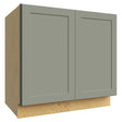 Fabuwood Galaxy Pistachio Green B36FD Base Cabinet