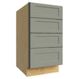 Fabuwood Galaxy Pistachio Green DB18-4 Base Cabinet