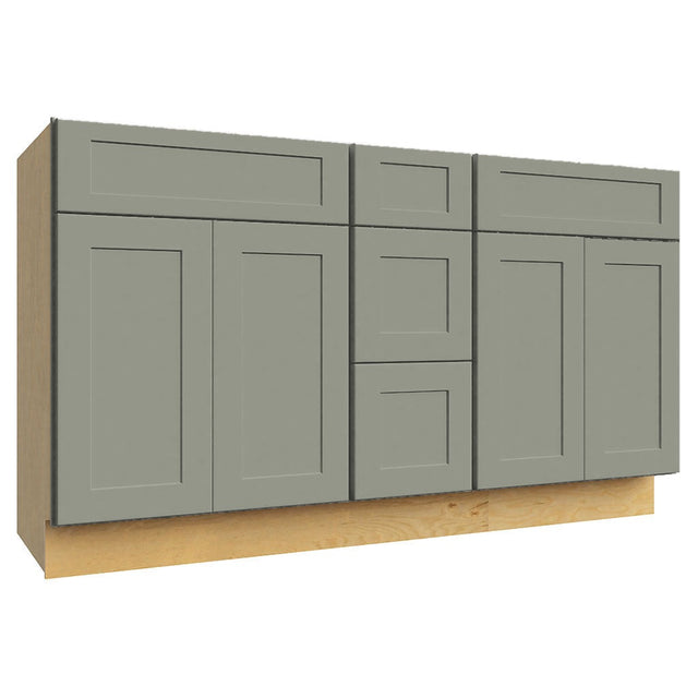 Fabuwood Galaxy Pistachio Green VSD60DOUBLE Vanity