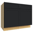 Fabuwood Galaxy Pitch Black B42 Base Cabinet