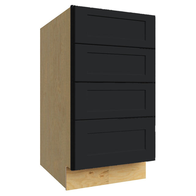 Fabuwood Galaxy Pitch Black DB18-4 Base Cabinet