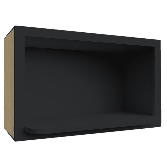 Fabuwood Galaxy Pitch Black MW3018 Microwave Wall Cabinet