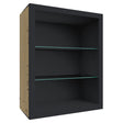 Fabuwood Galaxy Pitch Black NDW2430 Specialty Wall Cabinet