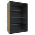 Fabuwood Galaxy Pitch Black NDW2436 Specialty Wall Cabinet